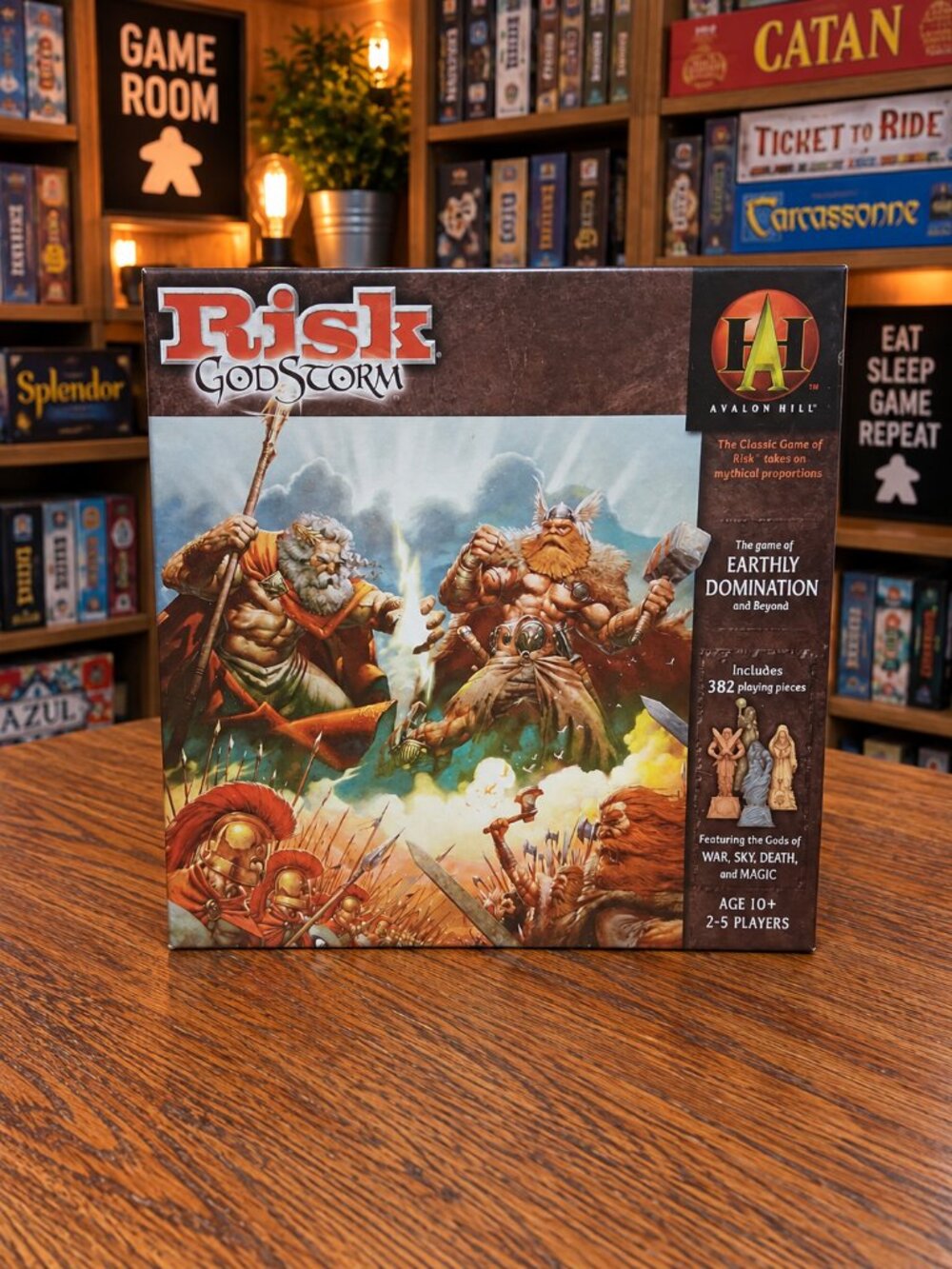 RISK Godstorm Avalon Hill 2004 Open Box  Components Sealed